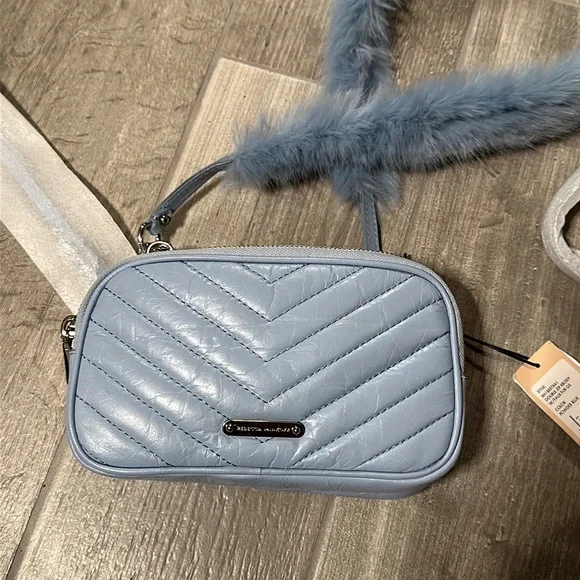 Rebecca Minkoff Faux Fur Crossbody - Picture 5 of 7